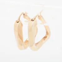 ボッテガヴェネタ ツイスト 925×革 バングル ベージュ×ゴールド AB