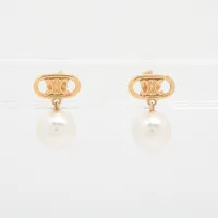 CELINE ゴールド ピアス(両耳用) Amazon | [セリーヌ] ピアス レディース 両耳用 スタッドピアス 460OA