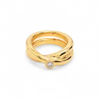 ティファニー ダイヤ 750(YG)