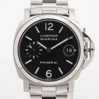パネライ ルミノールマリーナ PAM00050 SS AT ブラック文字盤
