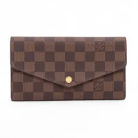 ヴィトン ダミエ ポルトフォイユサラ N60114 ロングウォレット ローズバレリーヌ