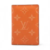 ヴィトン モノグラム オーガナイザー･ドゥ ポッシュ M31041 カードケース オレンジ