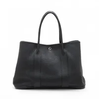 エルメス ガーデンパーティ36 PM ネゴンダ ブラック シルバー金具