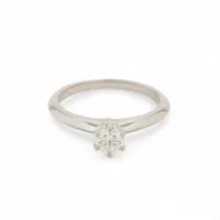 ティファニー ソリテール ダイヤ Pt950 D0.30