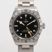 チュードル ブラックベイ プロ 79470 SS AT ブラック文字盤