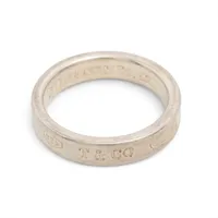 ティファニー 1837 ナロー ルベドメタル リング ゴールド ABランクの