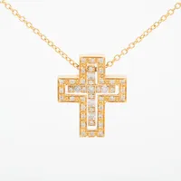 ダミアーニ ベルエポック クロス ダイヤ 750(YG)