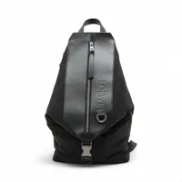 ロエベ コンバーチブル バッグパック ナイロン バックパック/リュック ブラック