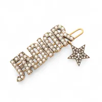 ディオール ジャディオール GP×ラインストーン ヘアクリップ ゴールド