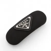 プラダ 1IF129 GP×ナイロン バレッタ ブラック