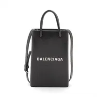 バレンシアガ ネオリフト ウエストポーチ キャンバス レザー ブラック　黒 バレンシアガ ネオリフト レザー ウエストポーチ ブラック ABランク