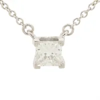 ティファニー プリンセスカット ダイヤ Pt950 F