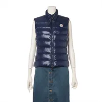 モンクレール GHANY ナイロン ダウンベスト 14年 0 ネイビー