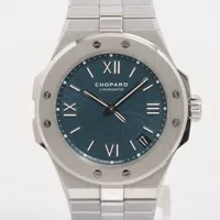 ショパール アルパイン イーグル 298600-3001 SS AT ブルー文字盤