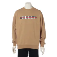 グッチ コットン スウェット S ベージュ