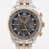 シチズン SS ソーラー グレー文字盤