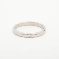 ティファニー スタッキングバンド 1P ダイヤ Pt950