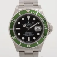 ロレックス サブマリーナーデイト 16610LV SS AT ブラック文字盤
