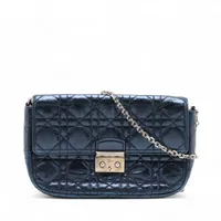 ✨Dior✨ディオール✨フライトライン✨デニム✨ネイビー✨ショルダーバッグ✨ クリスチャンディオール トロッター フライトライン デニム×レザー