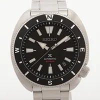 セイコー プロスペックス SS AT ブラック文字盤