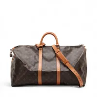 ルイ・ヴィトン モノグラム キーポル バンドリエール55 M41414 ブラウン