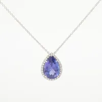 ティファニー タンザナイト ダイヤ Pt950