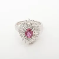 ノンブランド ルビー ダイヤ Pt900