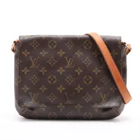 ルイ・ヴィトン モノグラム ミュゼット･タンゴ M51257 ブラウン