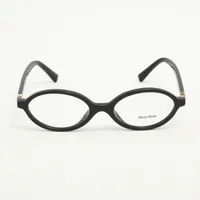 ミウミウ ブラック サングラス ミュウミュウ SMU11W プラスチック サングラス ブラック Aランクの