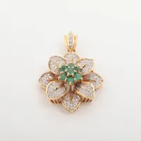 ノンブランド エメラルド ダイヤ K18