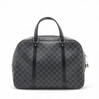 ヴィトン ダミエ グラフィット ポルトドキュマン ヴォワヤージュ N51195 ブラック