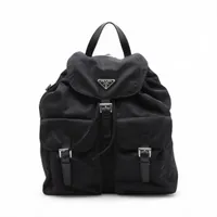 プラダ テスート ナイロン 2WAYバックパック/リュック ブラック