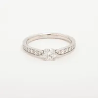 ティファニー ハーモニー ハーフサークル ダイヤ Pt950 E