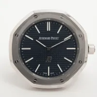 オーデマピゲ ロイヤルオーク オフショア テーブルクロック SS QZ ブルー文字盤