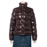 モンクレール CLAIRY ナイロン ダウンジャケット 09年 1 ブラウン