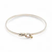 ティファニー ラブノット 925×750 ブレスレット シルバー×ゴールド