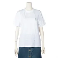 ロエベ アナグラム コットン Tシャツ M ホワイト