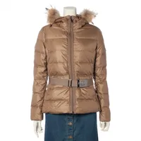 モンクレール ANGERS ポリエステル×ナイロン ダウンジャケット 09年 1 ブラウン