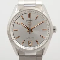 タグホイヤー カレラ WBN2310 SS AT シルバー文字盤