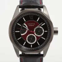 ヴァティックス SS×革 AT ブラック文字盤