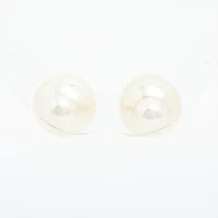 クリスチャンディオール Dior Tribales  ディオール トライバル GP×フェイクパール ピアス(両耳用) ゴールド