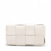 ボッテガヴェネタ マキシ イントレチャート カセット コンパクトウォレット 白 BOTTEGA VENETA - ボッテガヴェネタ BOTTEGA VENETA カセット マキシ
