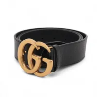 グッチ GGエンボス 676656 マネークリップ ブラック Aランクの買取