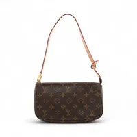 ヴィトン モノグラム ポシェット アクセソワール M40712 ブラウン