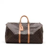 ヴィトン モノグラム キーポル55 M41424 ブラウン