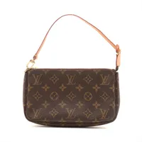 ヴィトン モノグラム ポシェット アクセソワール M51980 ブラウン