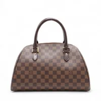 Louis Vuitton ダミエ エベヌ リベラ MM ハンドバッグ最終値下げ LOUIS VUITTON ルイヴィトン リベラMM ダミエ ハンドバッグ ダミエ