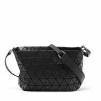 イッセイミヤケ バオバオ フェイクレザー ショルダーバッグ ブラック