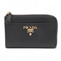 Y【最終価格】プラダ サフィアーノメタル 1ML225 コンパクトウォレット 楽天市場】プラダ PRADA 財布 二つ折り サフィアーノ メタル