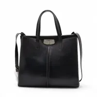 ベルルッティ ルッティ38 レザー 2WAYトートバッグ ブラック